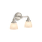 KOHLER K-10571-BNL Devonshire Two-Light Sconce In Brushed Nickel