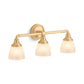 KOHLER K-10572-2GL Devonshire Three-Light Sconce In Brushed Moderne Brass