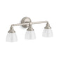 KOHLER K-10572-BNL Devonshire Three-Light Sconce In Brushed Nickel