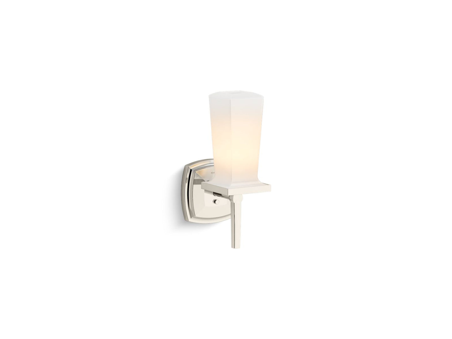 KOHLER K-16268-SNL Margaux One-Light Sconce In Polished Nickel