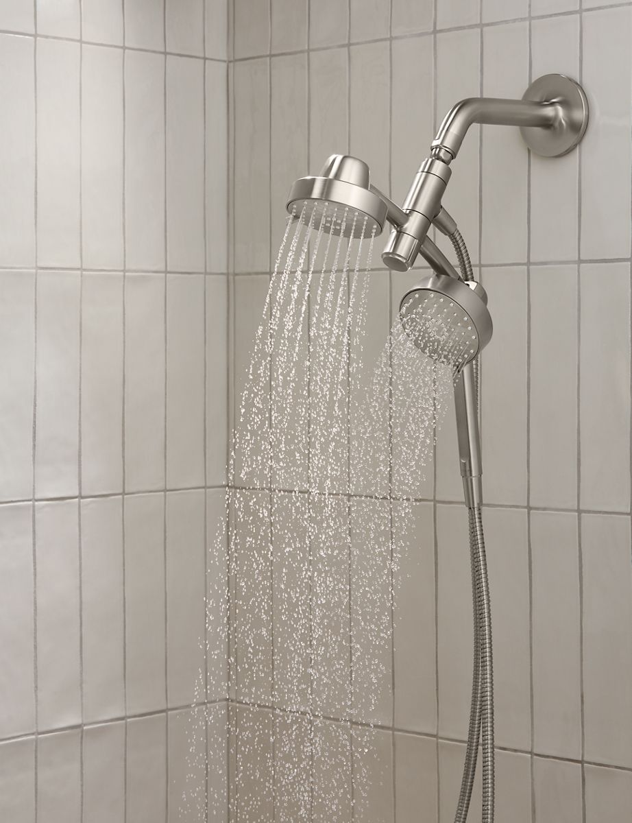 KOHLER K-23218-BL Awaken 2-In-1 Multifunction 2.5 Gpm Shower Combo Kit - Matte Black