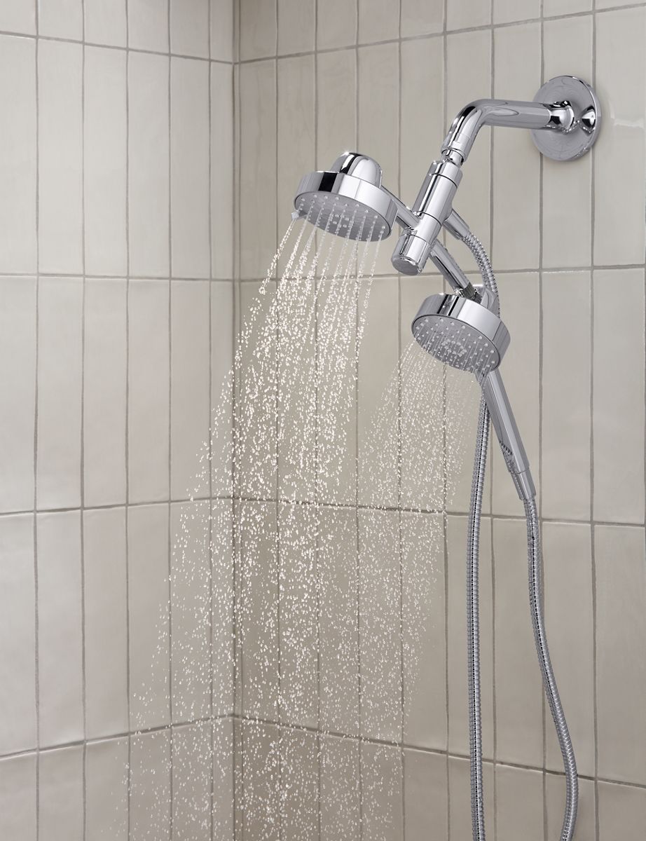 KOHLER K-23218-BL Awaken 2-In-1 Multifunction 2.5 Gpm Shower Combo Kit - Matte Black