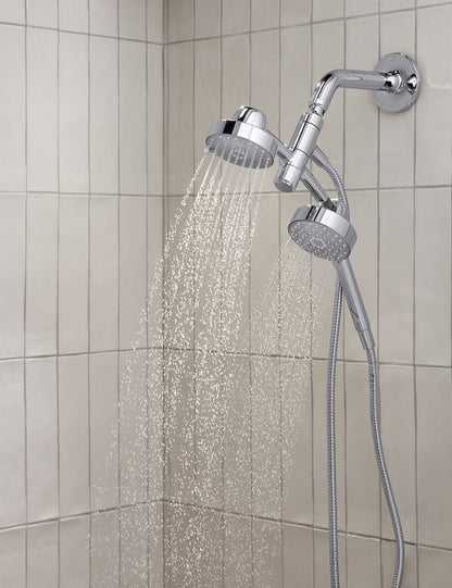 KOHLER K-23218-BN Awaken 2-in-1 multifunction 2.5 gpm shower combo kit - Vibrant Brushed Nickel