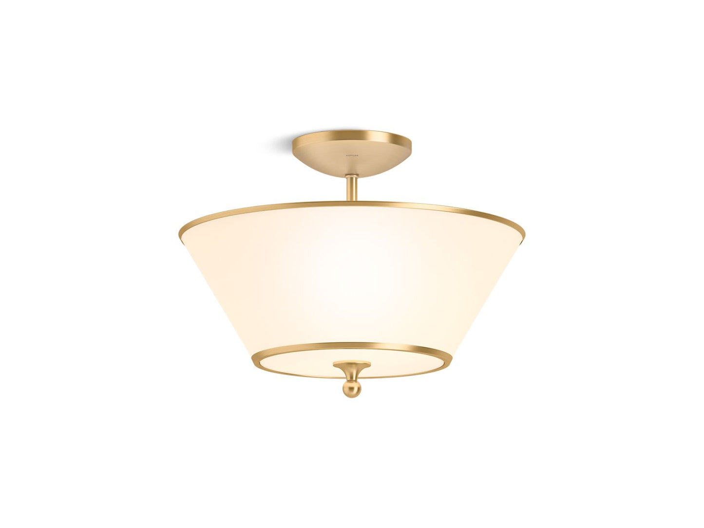 KOHLER K-27859-FM02-2GL Parohn 16" Flush-Mount In Brushed Moderne Brass