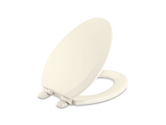 KOHLER K-25883-96 Triko Quiet-Close Elongated Toilet Seat In Biscuit