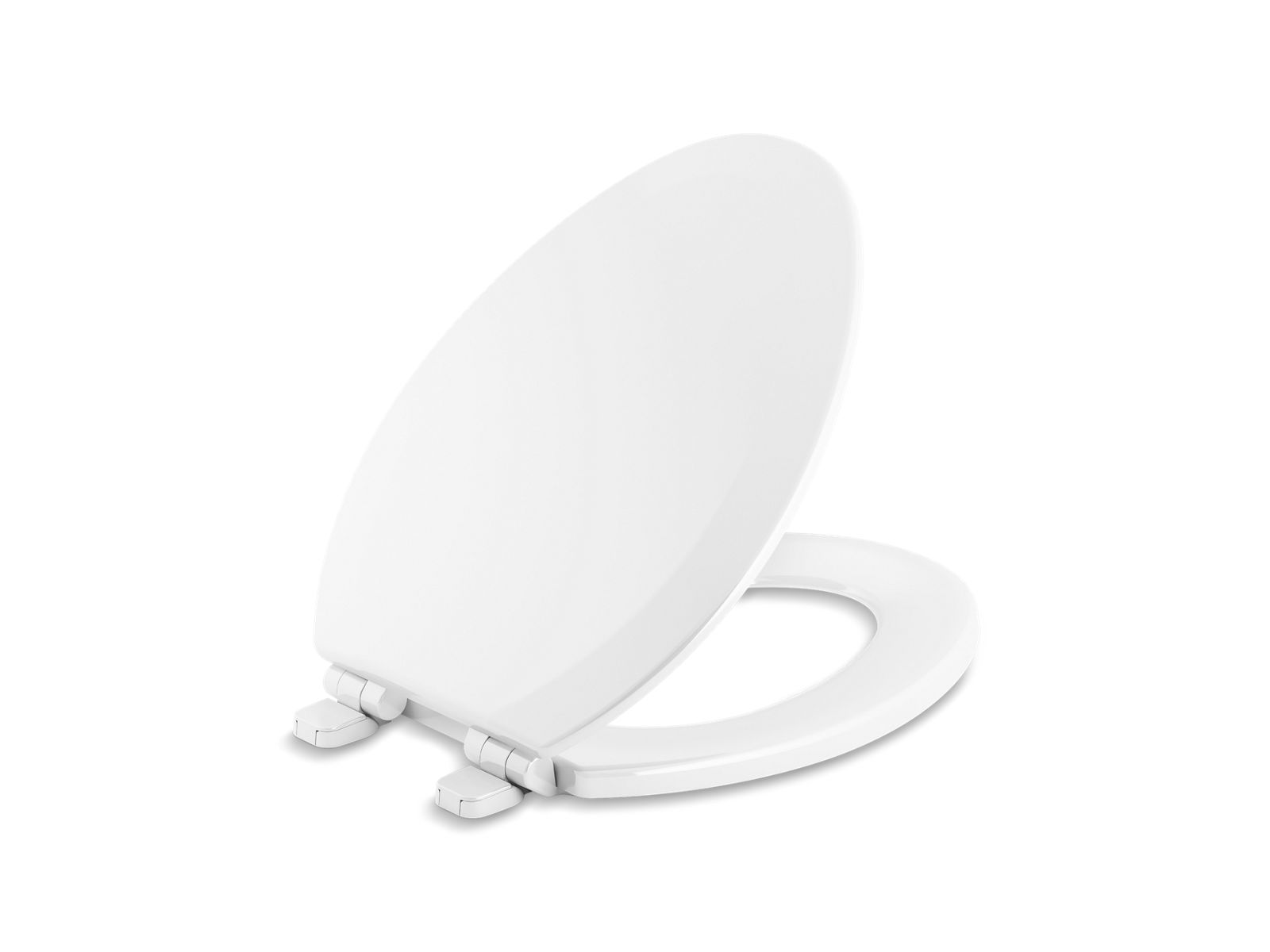 KOHLER K-25883-0 Triko Quiet-Close Elongated Toilet Seat - White