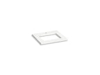 KOHLER K-28246-EST Silestone 25" Quartz Vanity Top With Rectangular Cutout - Eternal Statuario
