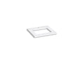 KOHLER K-28246-EST Silestone 25" Quartz Vanity Top With Rectangular Cutout - Eternal Statuario