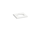 KOHLER K-28247-EST Silestone 25" Quartz Vanity Top With Oval Cutout - Eternal Statuario