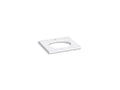KOHLER K-28247-EST Silestone 25" Quartz Vanity Top With Oval Cutout - Eternal Statuario