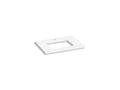 KOHLER K-28248-MMW Silestone 31" Quartz Vanity Top With Rectangular Cutout - Miami White