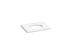 KOHLER K-28249-MMW Silestone 31" Quartz Vanity Top With Oval Cutout - Miami White