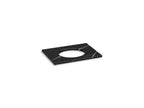 KOHLER K-28249-EMQ Silestone 31" Quartz Vanity Top With Oval Cutout - Eternal Marquina