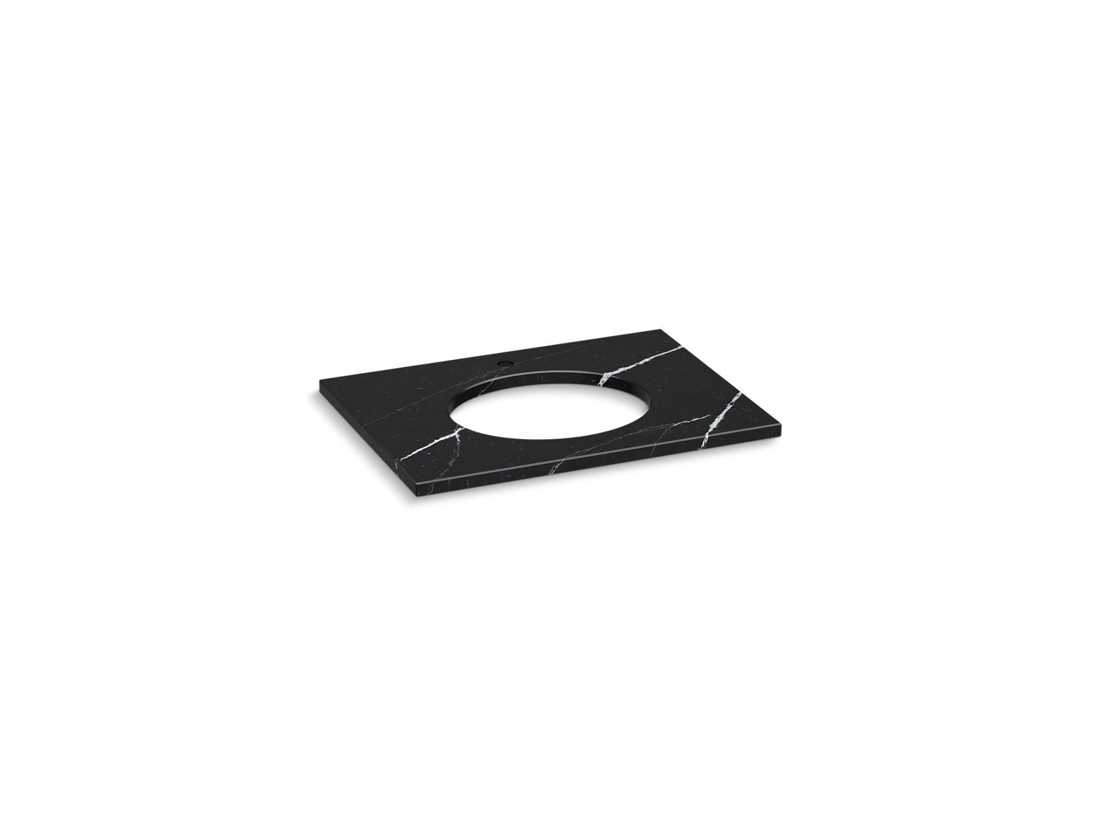 KOHLER K-28249-EMQ Silestone 31" Quartz Vanity Top With Oval Cutout - Eternal Marquina