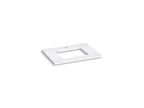 KOHLER K-28248-EST Silestone 31" Quartz Vanity Top With Rectangular Cutout - Eternal Statuario