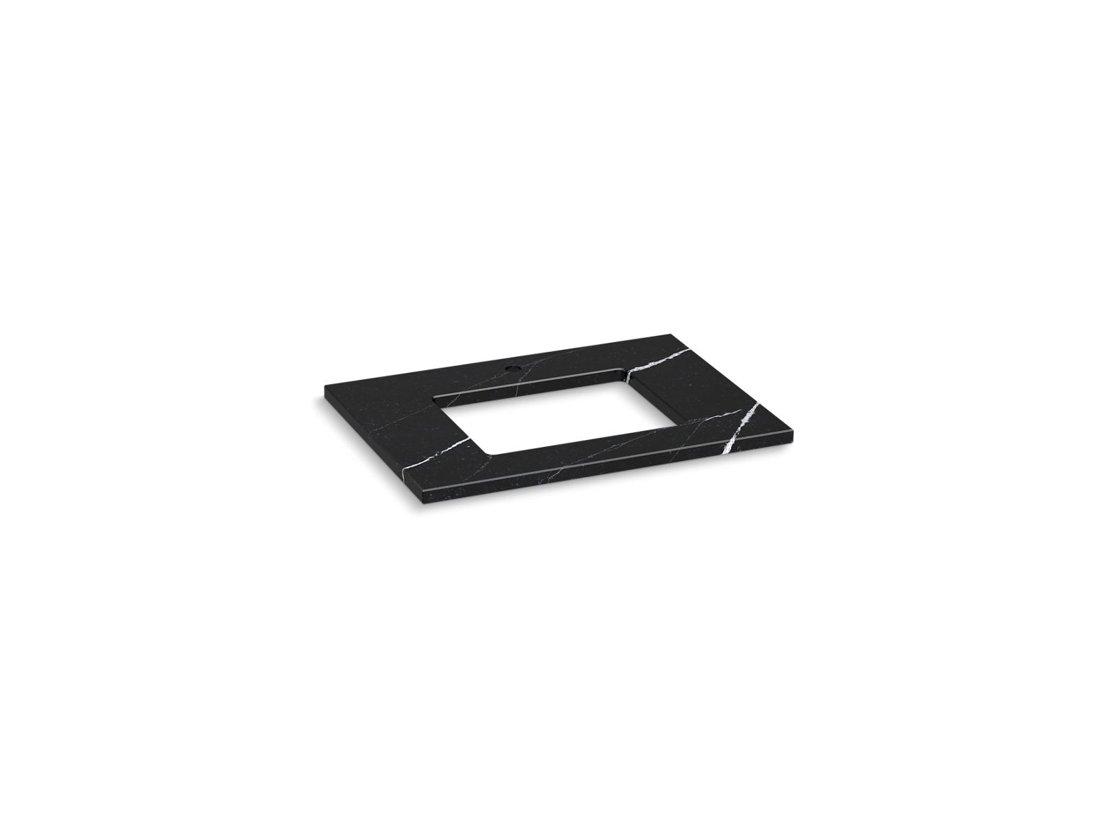 KOHLER K-28248-EMQ Silestone 31" Quartz Vanity Top With Rectangular Cutout - Eternal Marquina