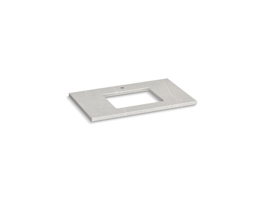 KOHLER K-28250-ESR Silestone 37" Quartz Vanity Top With Rectangular Cutout In Eternal Serena