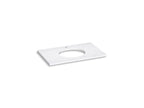 KOHLER K-28251-EST Silestone 37" Quartz Vanity Top With Oval Cutout - Eternal Statuario