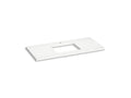 KOHLER K-28253-MMW Silestone 49" Quartz Vanity Top With Rectangular Cutout - Miami White