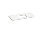 KOHLER K-28253-EST Silestone 49" Quartz Vanity Top With Rectangular Cutout - Eternal Statuario