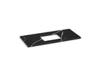 KOHLER K-28253-EMQ Silestone 49" Quartz Vanity Top With Rectangular Cutout - Eternal Marquina