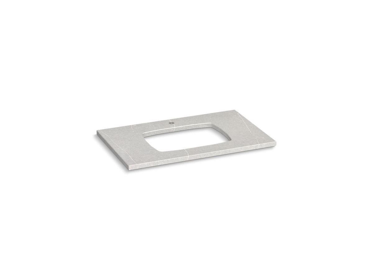 KOHLER K-28252-ESR Silestone 37" Quartz Vanity Top With Rectangular Cutout For Carillon Sink In Eternal Serena