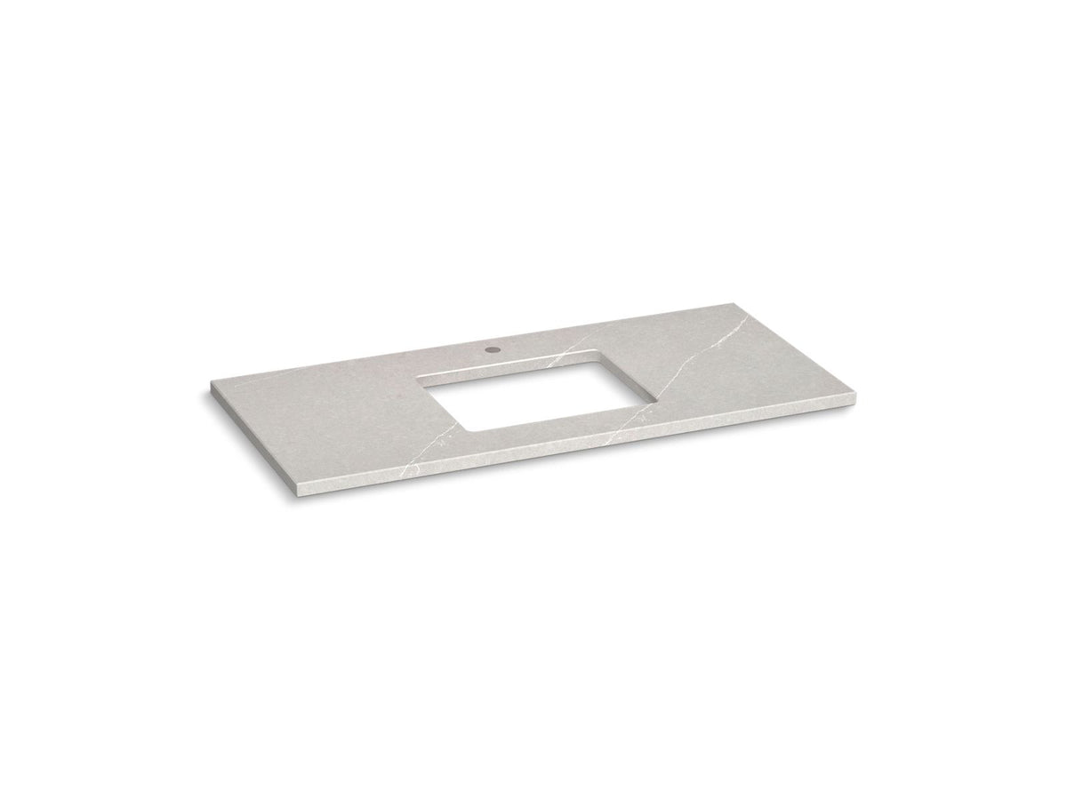 KOHLER K-28253-ESR Silestone 49" Quartz Vanity Top With Rectangular Cutout In Eternal Serena