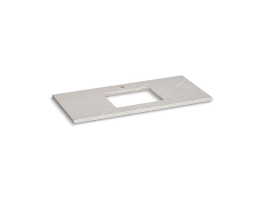 KOHLER K-28253-ESR Silestone 49" Quartz Vanity Top With Rectangular Cutout In Eternal Serena