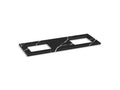 KOHLER K-28255-EMQ Silestone 61" Quartz Vanity Top With Two Rectangular Cutouts - Eternal Marquina