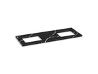 KOHLER K-28255-EMQ Silestone 61" Quartz Vanity Top With Two Rectangular Cutouts - Eternal Marquina