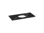 KOHLER K-28254-EMQ Silestone 49" Quartz Vanity Top With Oval Cutout - Eternal Marquina