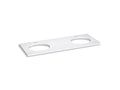 KOHLER K-28256-EST Silestone Quartz 61" Vanity Top With Double Oval Cutouts - Eternal Statuario