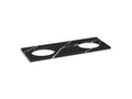 KOHLER K-28256-EMQ Silestone Quartz 61" Vanity Top With Double Oval Cutouts - Eternal Marquina