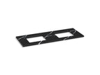KOHLER K-28258-EMQ Silestone 61" Quartz Vanity Top With Two Rectangular Cutouts - Eternal Marquina