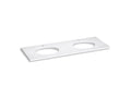 KOHLER K-28259-EST Silestone Quartz 61" Vanity Top With Double Oval Cutouts - Eternal Statuario