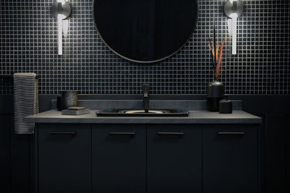 KOHLER K-77958-4A-BL Components Single-handle bathroom sink faucet, 1.2 gpm - Matte Black
