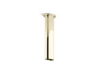 KOHLER K-26326-AF Statement 10" Ceiling-Mount Two-Function Rainhead Arm And Flange - Vibrant French Gold