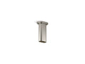 KOHLER K-26325-BN Statement 5" Ceiling-Mount Two-Function Rainhead Arm And Flange - Vibrant Brushed Nickel