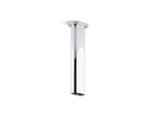 KOHLER K-26326-BV Statement 10" Ceiling-Mount Two-Function Rainhead Arm And Flange - Vibrant Brushed Bronze
