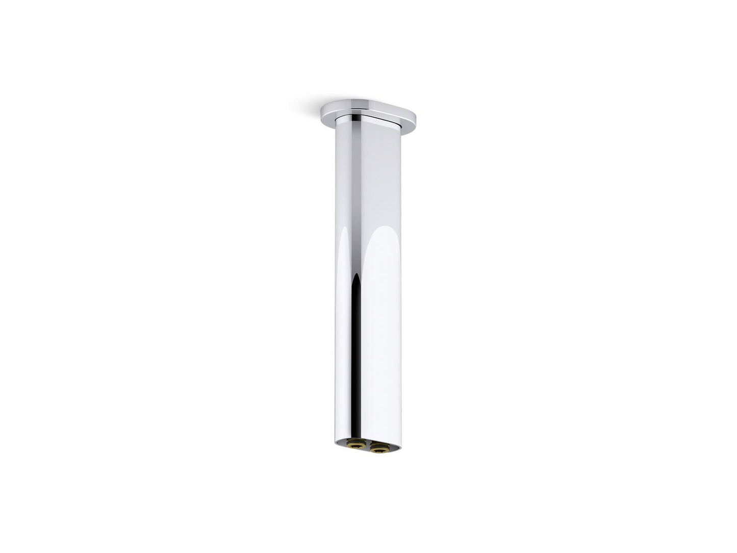 KOHLER K-26326-BN Statement 10" ceiling-mount two-function rainhead arm and flange - Vibrant Brushed Nickel