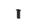 KOHLER K-26325-BL Statement 5" Ceiling-Mount Two-Function Rainhead Arm And Flange - Matte Black