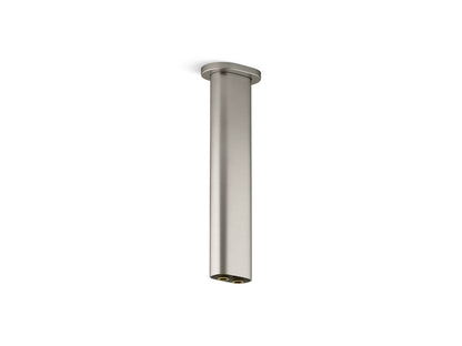 KOHLER K-26326-BN Statement 10" ceiling-mount two-function rainhead arm and flange - Vibrant Brushed Nickel