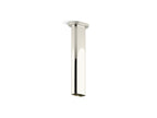 KOHLER K-26326-SN Statement 10" Ceiling-Mount Two-Function Rainhead Arm And Flange - Vibrant Polished Nickel