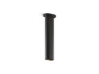 KOHLER K-26326-BL Statement 10" Ceiling-Mount Two-Function Rainhead Arm And Flange - Matte Black