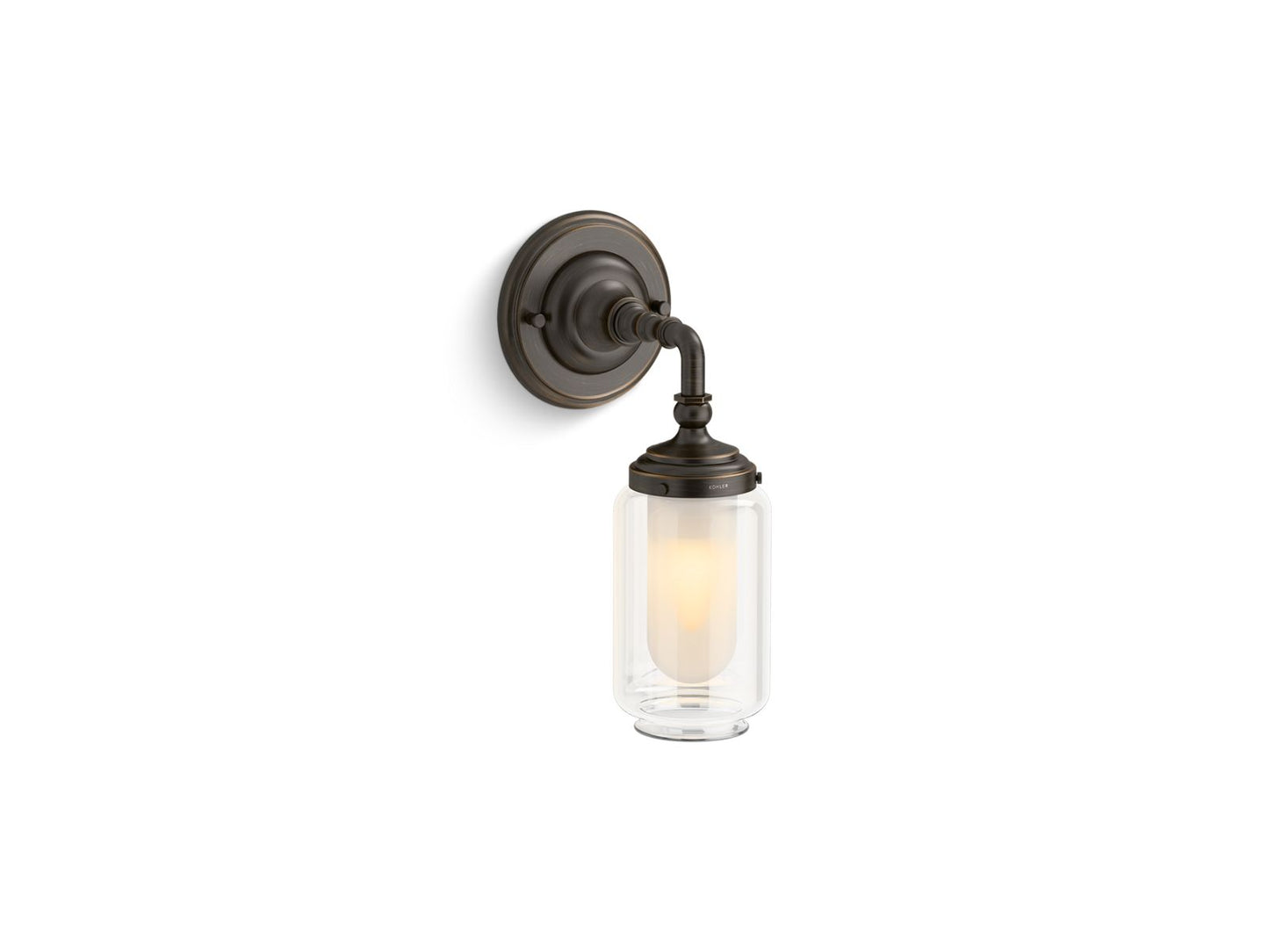 KOHLER K-72584-BZL Artifacts One-Light Sconce In Oil-Rubbed Bronze