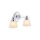 KOHLER K-11366-CPL Forte Two-Light Sconce In Polished Chrome