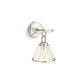 KOHLER K-27741-SC01-SNL Terret One-Light Sconce In Polished Nickel