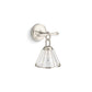 KOHLER K-27741-SC01-SNL Terret One-Light Sconce In Polished Nickel