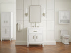 KOHLER K-33549-ASB-0 Southerk 24" X 28" Wall Cabinet - White