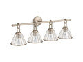 KOHLER K-27744-SC04-BVL Terret Four-Light Sconce In Brushed Bronze